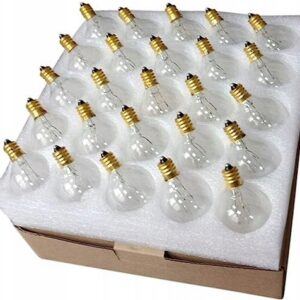 ŻARÓWKI DO GIRLAND G40 7W ZESTAW 25 SZTUK