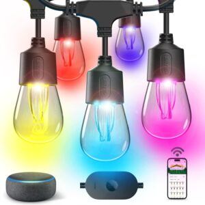 GIRLANDA ŚWIETLNA OGRODOWA LED KOLOROWA FUNKCJA SMART 16M