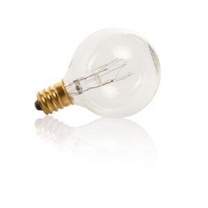 Żarówka szklana do girland G40 E12 moc 7W oświetlenie