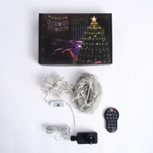 KURTYNA ŚWIETLNA SMART 1X1M STEROWANIE APP, PILOT HARMONOGRAM 320LED